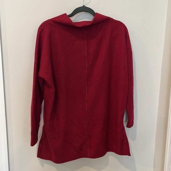 Anthropologie Oversized Theresa Mock Neck Tunic Top XS - Picture 6 of 6